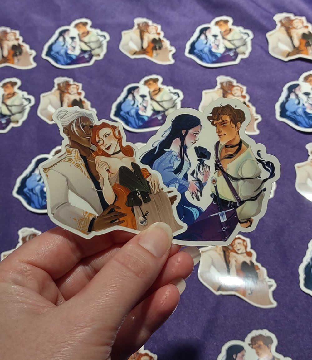 Image of Bound Print and Sticker Pack