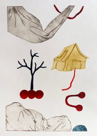 Image 1 of Art print - At site