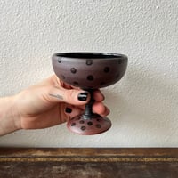 Image 4 of black dot chalices