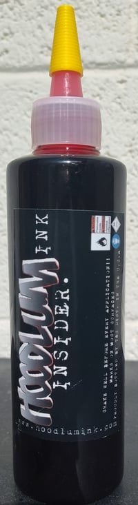 Image 2 of HOODLUM INK - Insider Stainer Red 8 oz refills