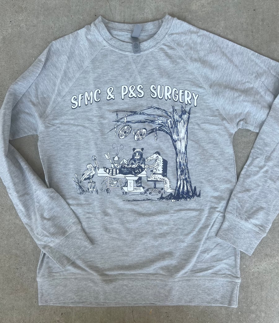 Image of Adult Long Sleeve SFMC and P&S Surgery Tee