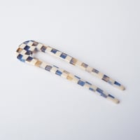 Image 3 of *NEW* Ocean Checker Hair Pin