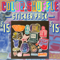 Image 1 of "Color Shuffle" Sticker Pack