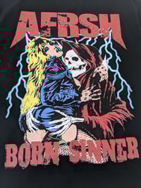 Image 3 of Black Born Sinner T-shirt