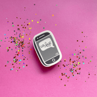 Image 5 of Lol Bye Text Sticker