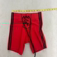 Image 2 of hot lava lace up bike shorts