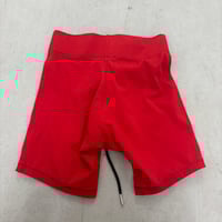 Image 3 of hot lava lace up bike shorts