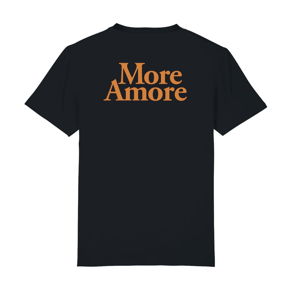 Image of S/S MORE AMORE - BLACK/ORANGE-LIMITED TO 50 PIECES.