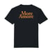 Image of S/S MORE AMORE - BLACK/ORANGE-LIMITED TO 50 PIECES.