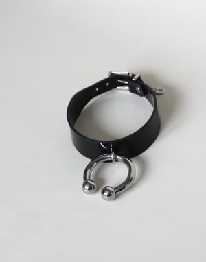 Image of MADE TO ORDER - Stainless Steel Pierced Choker 