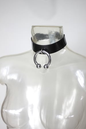 Image of MADE TO ORDER - Stainless Steel Pierced Choker 