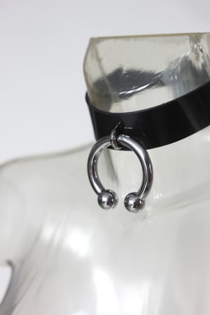 Image of MADE TO ORDER - Stainless Steel Pierced Choker 