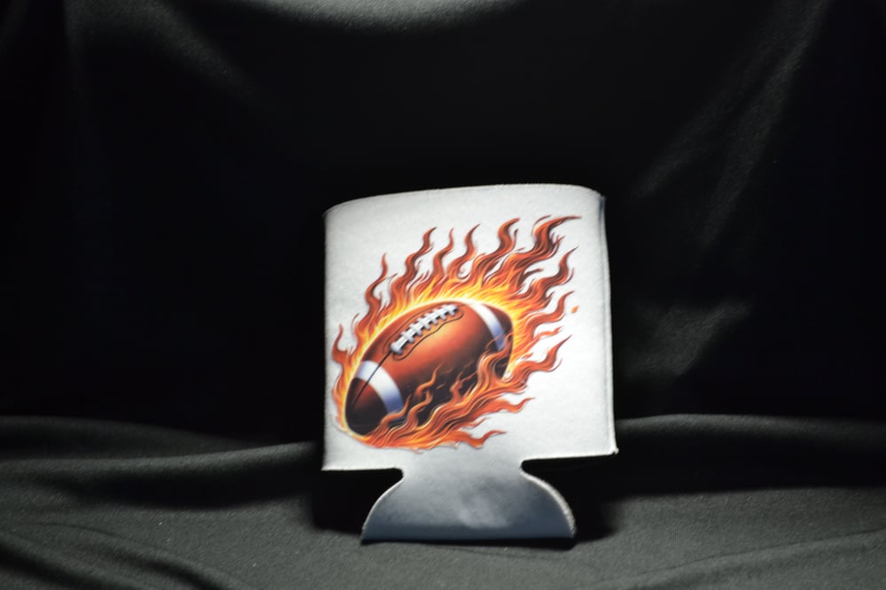 Image of Football Koozie