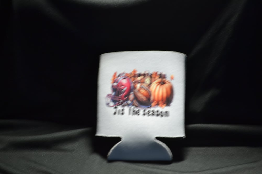 Image of Football Koozie