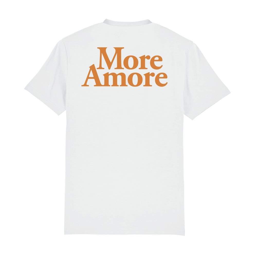 Image of S/S MORE AMORE-ORANGE/WHITE-LIMITED TO 50 PIECES.