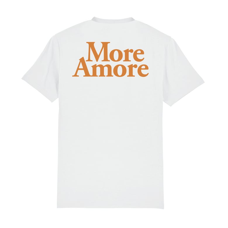 Image of S/S MORE AMORE-ORANGE/WHITE-LIMITED TO 50 PIECES.