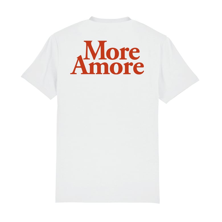 Image of S/S MORE AMORE-RED/WHITE-LIMITED TO 50 PIECES.