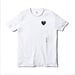 Image of S/S HEART-WHITE-LIMITED TO 50.