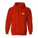 Image of MORE AMORE HOODIE - RED-LIMITED TO 50.