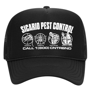 Sicario Pest Control Trucker Hat