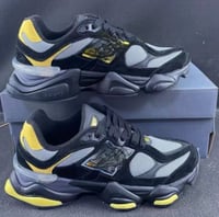 Image 1 of Black Yellow N Sneaker 