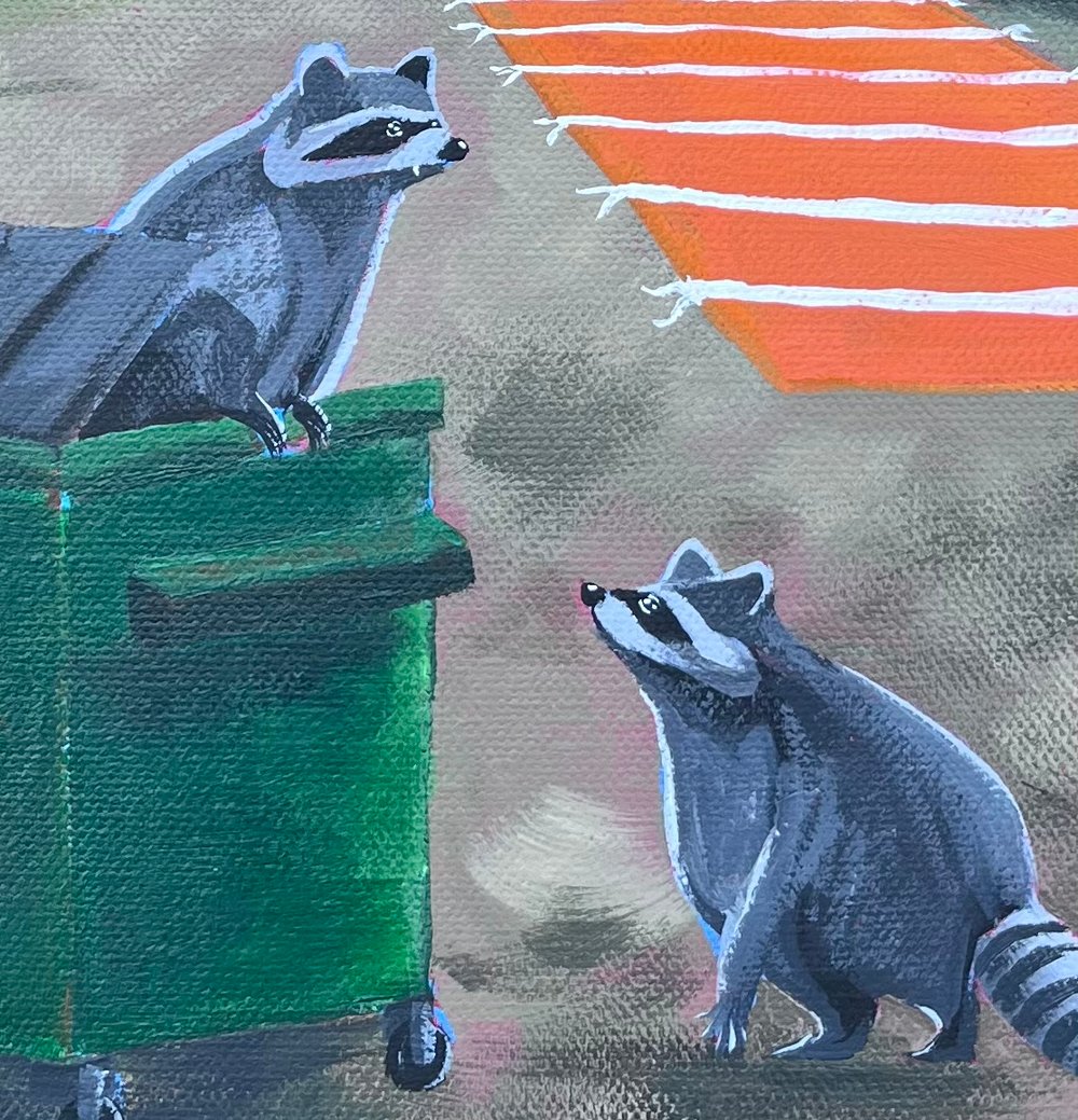 Image of “Live Fast, Eat Trash” Print