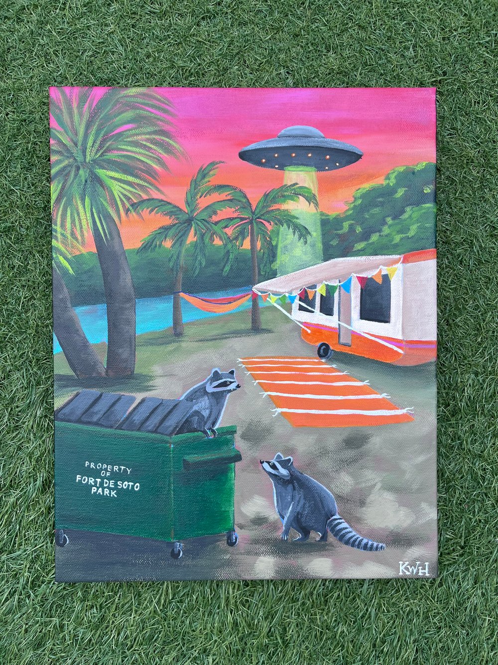 Image of “Live Fast, Eat Trash” Print