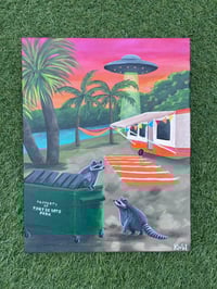 Image 2 of “Live Fast, Eat Trash” Print