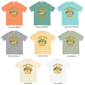 Yappers Club Unisex Garment-Dyed Heavyweight T-Shirt