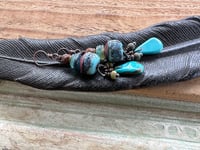 Image 17 of Blue earrings/ n181