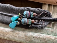 Image 18 of Blue earrings/ n181