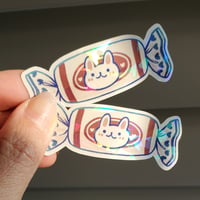 Image 3 of rabbit candy charm & sticker