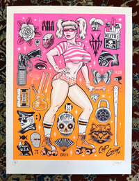 COOPxMIKE GIANT "CORN DOG" (Version D) Silkscreen Print