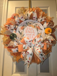 Image 1 of Fall Wreath 24" Round