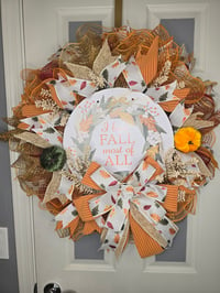 Image 3 of Fall Wreath 24" Round