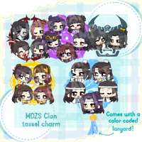 Image 1 of M.D.Z.S Group Clan Tassel Charms (Extras)