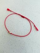 Image 2 of Red Cord Bracelet