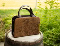 Image 3 of Luna painted crossover bag 