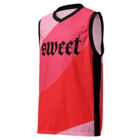 Image 1 of Sweet Recycled Basketball Jersey