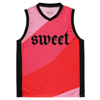 Image 8 of Sweet Recycled Basketball Jersey