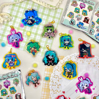 Image 1 of Miniloids Vol 1. - Miku Collection Acrylic Charms