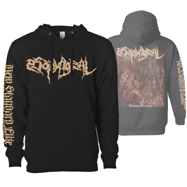 Image of ESOPHAGEAL "CRAVING DELUSIONS" HOODIE
