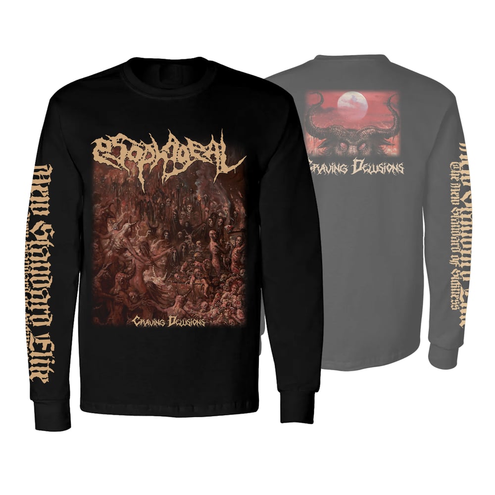 Image of ESOPHAGEAL "CRAVING DELUSIONS" LONG SLEEVE