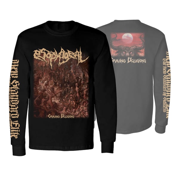 Image of ESOPHAGEAL "CRAVING DELUSIONS" LONG SLEEVE