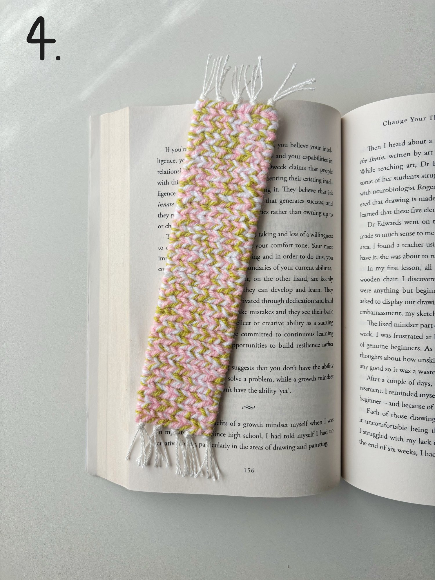 Image of Woven Bookmark - Book Accessory 