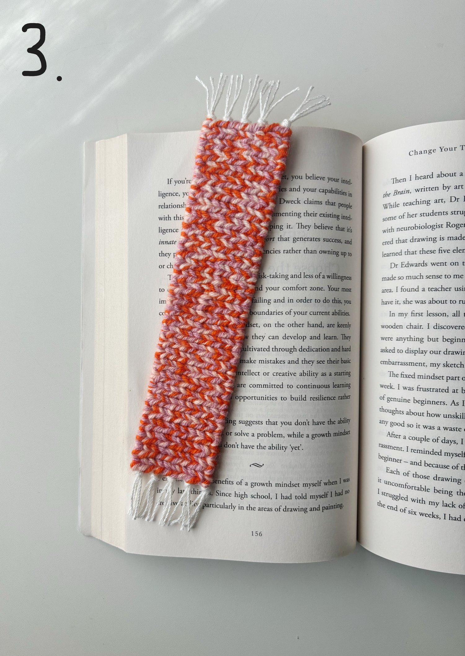 Image of Woven Bookmark - Book Accessory 