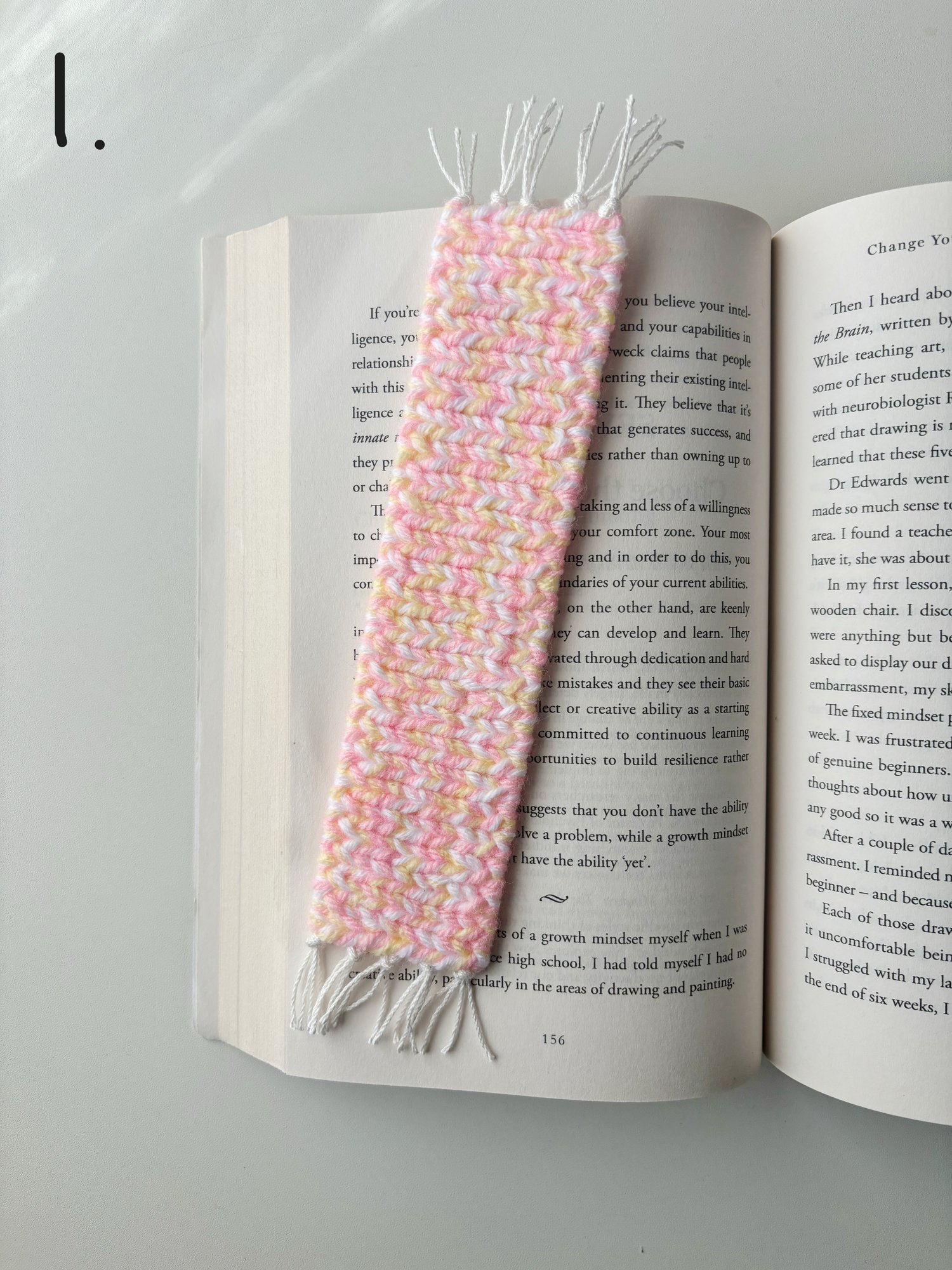 Image of Woven Bookmark - Book Accessory 