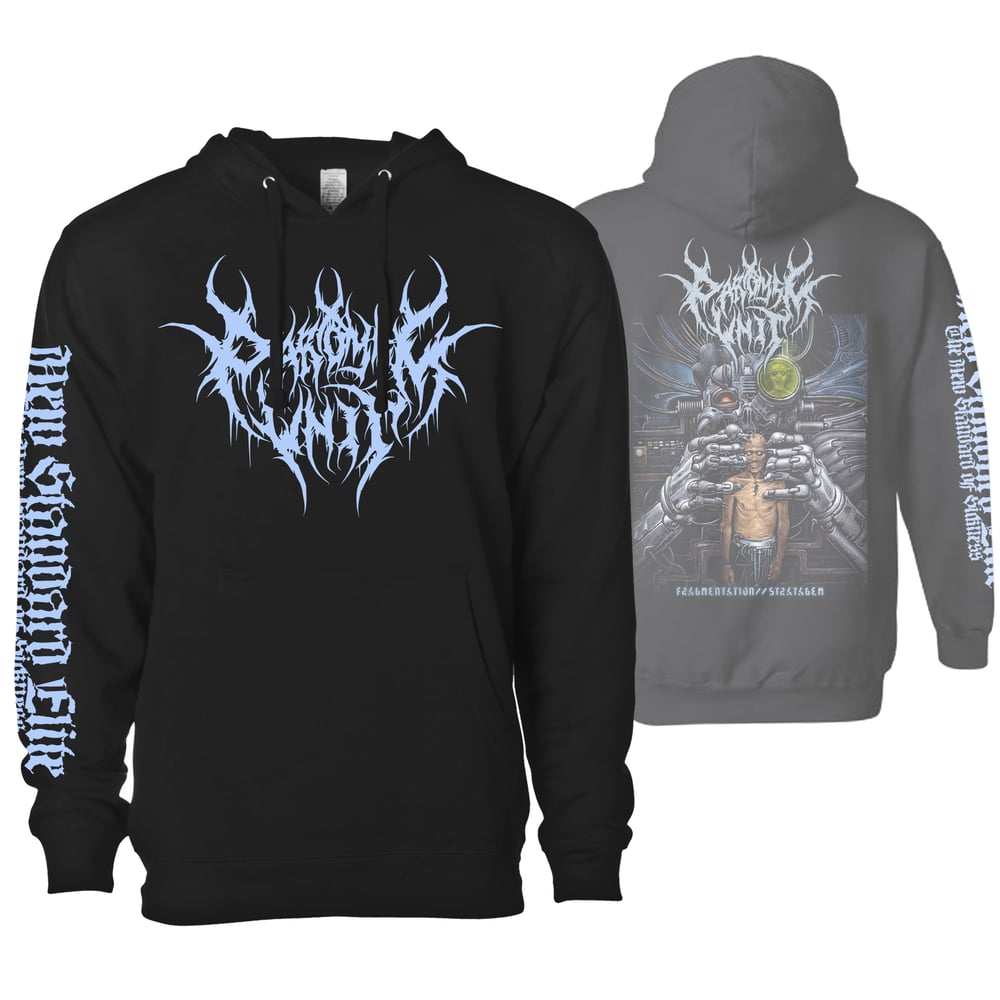 Image of PAROXYSM UNIT "FRAGMENTATION STRATAGEM" HOODIE