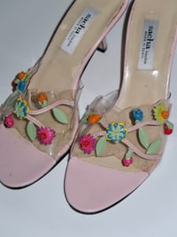 Image 4 of Sacha London Floral Mules - US 7.5