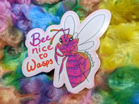 Image 1 of Wasp Propaganda Sticker